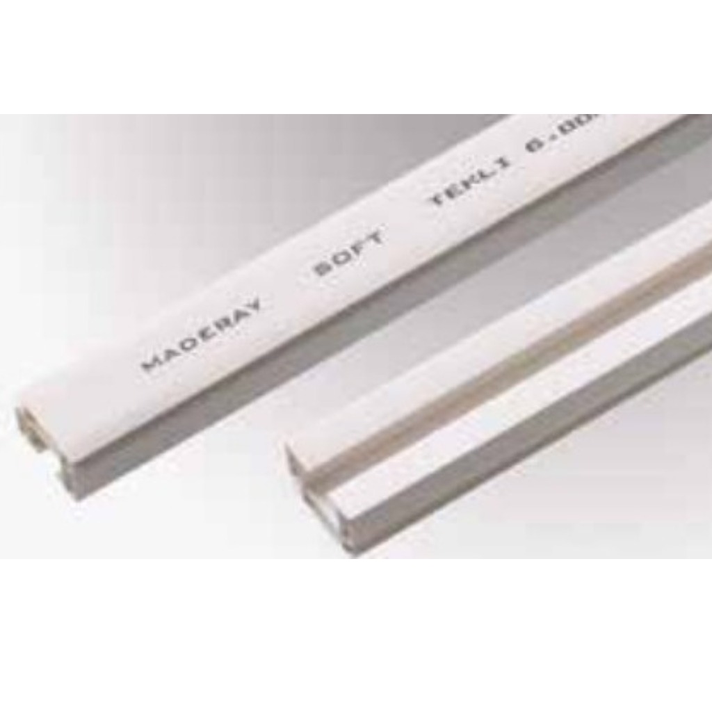 Tek Kanallı PVC Perde Rayı -1000